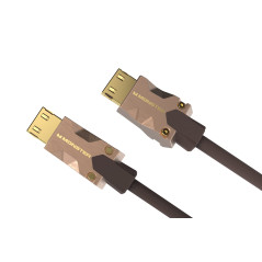 MONSTER - M2000 - Câble HDMI - Résolution 4K - Vidéo HDR10+ - 25 GBPS - Vitesse Éclair - Connecteurs V-Grip - Triple Blindage -