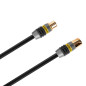MONSTER - Câble d'Antenne Coaxial - pour Téléviseurs 100 Hz - Quadruple Blindage en Feuilles Métalliques et Tresse de Cuivre - C MONSTER - Câble d'Antenne Coaxial - pour Téléviseurs 100 Hz - Quadruple Blindage en Feuilles Métalliques et Tresse de Cuivre - C