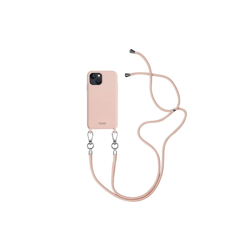 SO SEVEN Coque Smoothie Cord Rose IPHONE 13