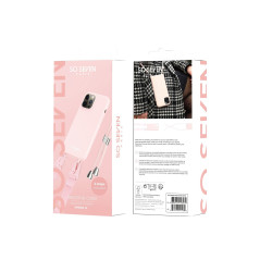 SO SEVEN Coque Smoothie Cord Rose IPHONE 13