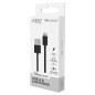 CABLE USB-A LIGHTNING 1M NOIR