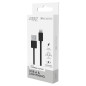 CABLE USB-A LIGHTNING 1M NOIR