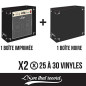 RYGHTMUSIC 2 BOITES DE RANGEMENT VINYLES