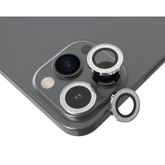 So Seven CAMERA RINGS SILVER DIAMOND IPHONE 15 PRO/15 PRO MAX