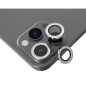 So Seven CAMERA RINGS SILVER DIAMOND IPHONE 15 PRO/15 PRO MAX
