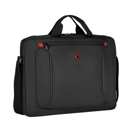 Wenger BQ 16 Laptop Slimcase Toploader Laptop Sacoche Noir