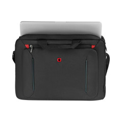 Wenger BQ 16 Laptop Slimcase Toploader Laptop Sacoche Noir