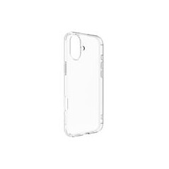 Muvit for France Coque Transparente Recyclée Antichoc 2 mètres pour iPhone 16 Plus - Origine France Garantie.