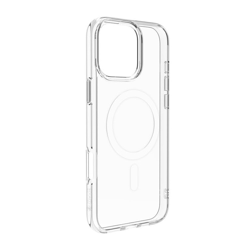 Muvit for France Coque Transparente Recyclée MagSafe Antichoc 2 mètres pour iPhone 16 Pro Max - Origine France Garantie