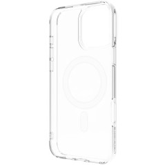 Muvit for France Coque Transparente Recyclée MagSafe Antichoc 2 mètres pour iPhone 16 Pro Max - Origine France Garantie