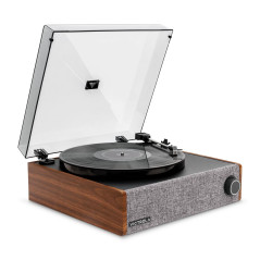 Victrola Eastwood LP – Platine Vinyle Bluetooth 3 Vitesses avec Cellule Audio-Technica AT-3600L MM, Sortie Bluetooth Vinyl Strea