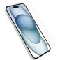 Otterbox Protecteur d'écran OtterBox Glass pour iPhone 15 Pro Max, Verre trempé, Protection contre les rayures, Chute et Éclats,