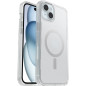 Otterbox Symmetry Clear pour MagSafe Coque pour iPhone 15 Plus/iPhone 14 Plus, Antichoc, Anti-Chute, Fine, supporte 3 x Plus de 