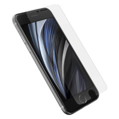 Otterbox Protecteur d'écran Alpha Glass pour iPhone 6s/7/8/SE 2e Gen 2020/3e Gen 2022, Verre trempé, Protection Anti-Rayures x2,