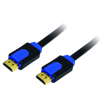 LogiLink CHB1103 Câble HDMI V1.4 avec Ethernet 19-pin Mâle/Mâle 3 m + Colour box avec Logo Noir