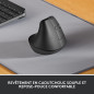 Logitech Lift Souris Ergonomique Verticale, sans Fil, Bluetooth ou récepteur USB Logi Bolt, Silencieuse, 4 Boutons, Compatible a Logitech Lift Souris Ergonomique Verticale, sans Fil, Bluetooth ou récepteur USB Logi Bolt, Silencieuse, 4 Boutons, Compatible a