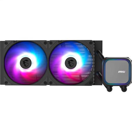 MSI MAG CORELIQUID A13 240 Watercooling AIO - Couverture complète du CPU, Design du Circuit d'eau amélioré, ARGB, CycloBlade 7,