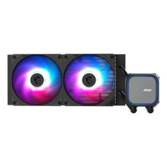 MSI MAG CORELIQUID A13 240 Watercooling AIO - Couverture complète du CPU, Design du Circuit d'eau amélioré, ARGB, CycloBlade 7,