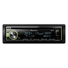Pioneer Autoradio DEH-X6800DAB (Front + rearUSB, Vario Color)