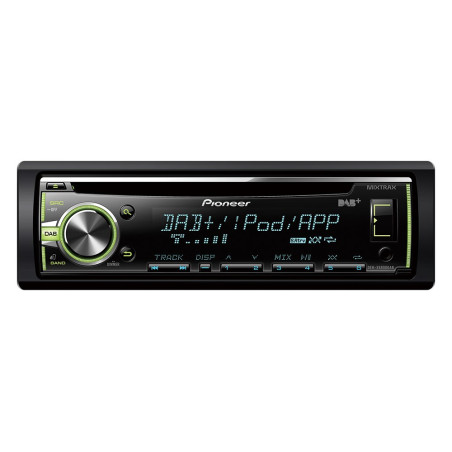 Pioneer Autoradio DEH-X6800DAB (Front + rearUSB, Vario Color)