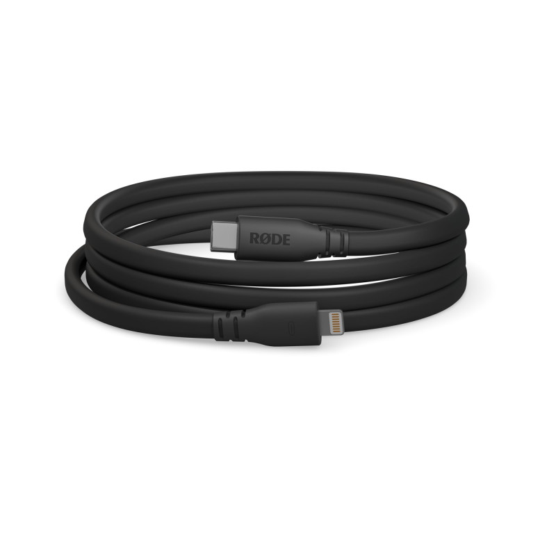 RØDE SC19 Câble USB-C vers Lightning (1,5m, Noir) RØDE SC19 Câble USB-C vers Lightning (1,5m, Noir)
