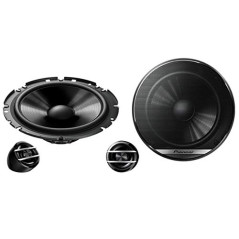 Pioneer TS-G170C Haut-parleurs voiture 2 voies séparées de 16,5cm, Puissance 300 Watts