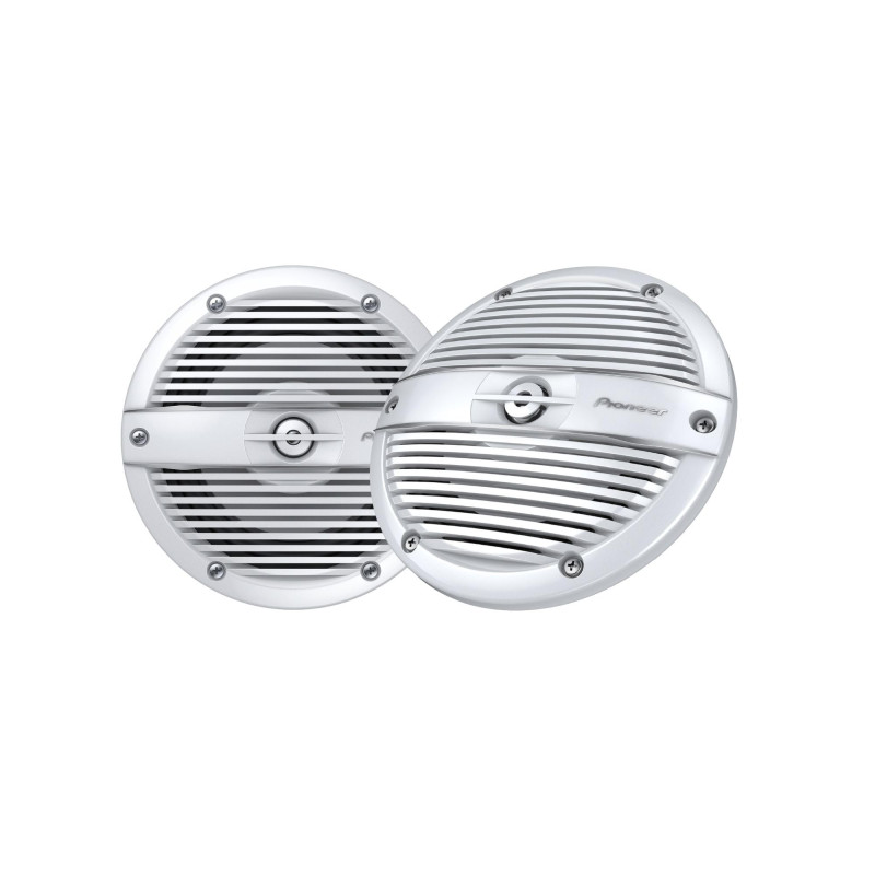PIONEER TS-ME650FC - Marinetauglicher 2-Wege-Koaxial-Lautsprecher (250 W) | Weiss