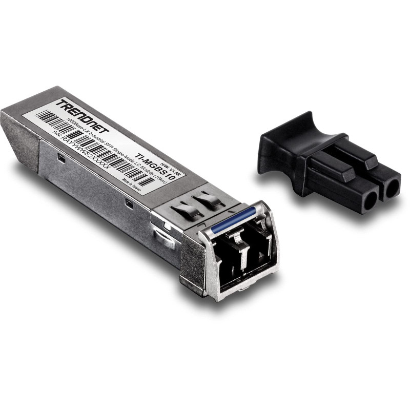 TRENDnet, TI-MGBS10, Module LC monomode SFP industriel 1000Base-LX (10 km) TRENDnet, TI-MGBS10, Module LC monomode SFP industriel 1000Base-LX (10 km)