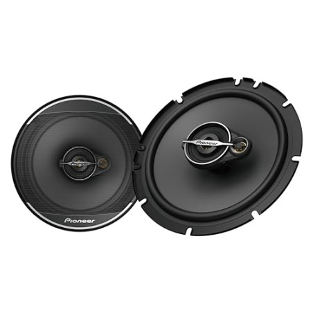 PIONEER TS-A1671F Haut-parleurs Voiture coaxiaux 3 Voies de 16,5cm, Puissance 320 Watts