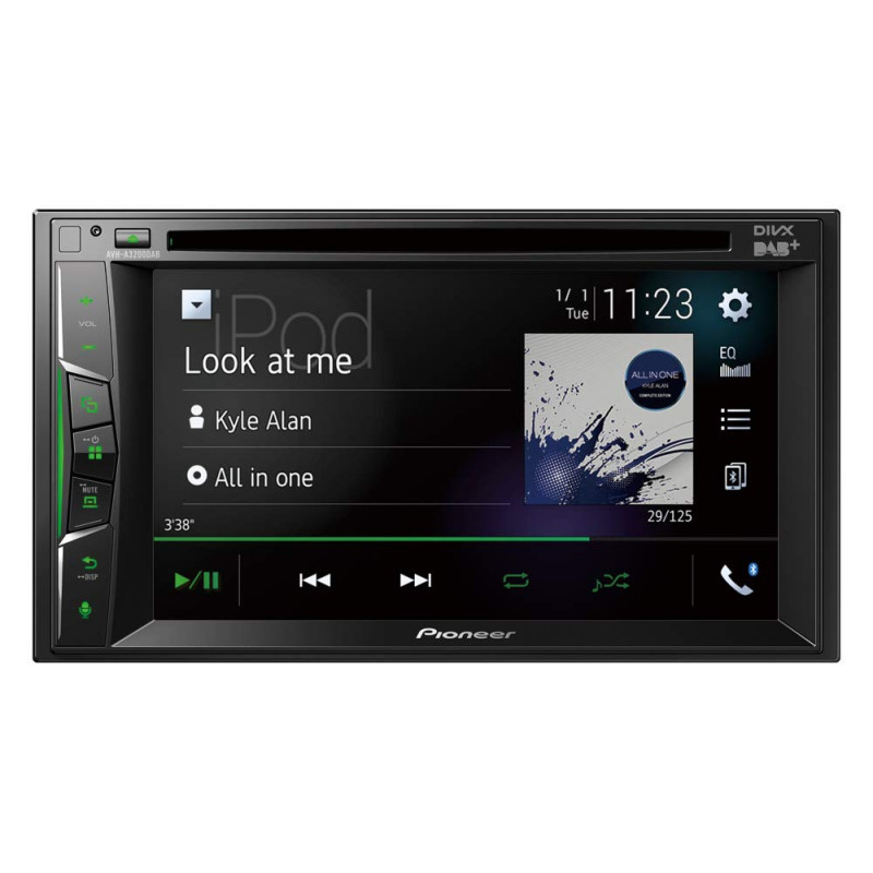 Pioneer Electronics AVH-A3200DAB récepteur Audio Pioneer Electronics AVH-A3200DAB récepteur Audio