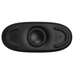Harman Kardon Go + Play 3, Enceinte portable Bluetooth sans fil, autonomie de 8 h, son et basses puissantes, Noir, Prise europée