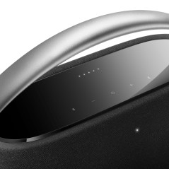 Harman Kardon Go + Play 3, Enceinte portable Bluetooth sans fil, autonomie de 8 h, son et basses puissantes, Noir, Prise europée