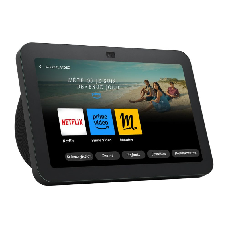Echo Show 8 (3e génération, modèle 2023) | Écran tactile HD connecté avec son spatial, hub connecté intégré et Alexa | Anthracit Echo Show 8 (3e génération, modèle 2023) | Écran tactile HD connecté avec son spatial, hub connecté intégré et Alexa | Anthracit