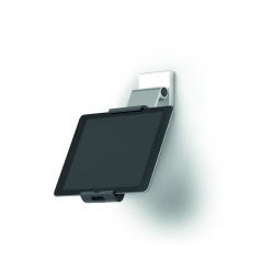 DURABLE - Support tablette mural - Support Ipad - Pour tablettes 7 à 13" - Support mural tablette inclinable - Support pour tabl