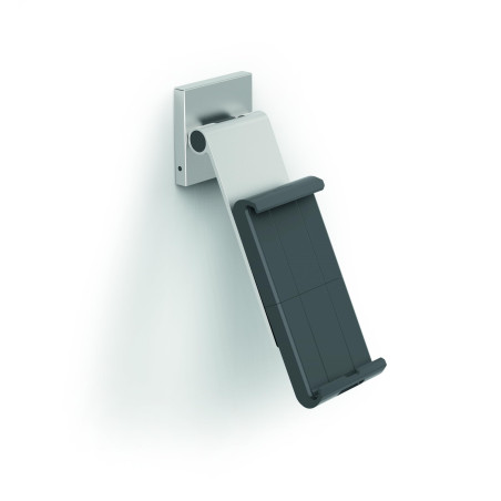 DURABLE - Support tablette mural - Support Ipad - Pour tablettes 7 à 13" - Support mural tablette inclinable - Support pour tabl