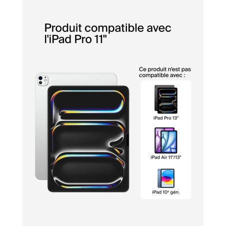 Belkin ScreenForce TemperedGlass Protection d'écran pour iPad Pro 11" (indice 9H, verre trempé de 0,33 mm, antirayure, pose faci