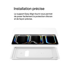 Belkin ScreenForce TemperedGlass Protection d'écran pour iPad Pro 11" (indice 9H, verre trempé de 0,33 mm, antirayure, pose faci