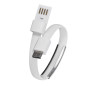 AKYGA AK-AD-47 Adaptateur de charge pour bracelet USB C 23 cm AKYGA AK-AD-47 Adaptateur de charge pour bracelet USB C 23 cm