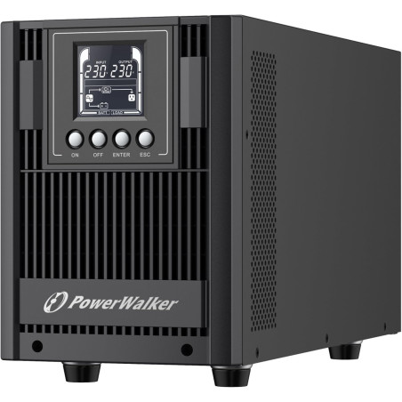 PowerWalker VFI 2000 AT Double-Conversion (en Ligne) 2000 VA 1800 W 4 Sortie(s) CA