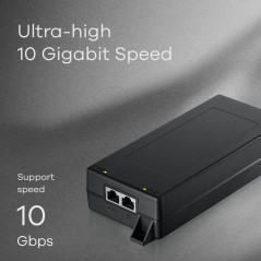 Zyxel Injecteur PoE++ 10G MultiGig 802.3bt [POE12-90W]