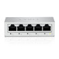 Zyxel Commutateur Ethernet Gigabit Non Géré à 5 ports | Répartiteur Ethernet | Fixation Murale ou de Bureau [GS-105B v5]