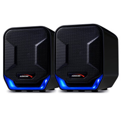 Audiocore AC865 B Haut-Parleur stéréo avec éclairage 6W