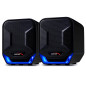 Audiocore AC865 B Haut-Parleur stéréo avec éclairage 6W Audiocore AC865 B Haut-Parleur stéréo avec éclairage 6W
