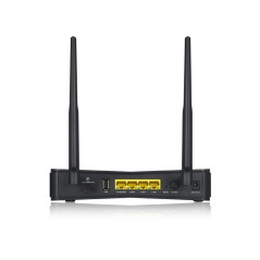 Zyxel 4G LTE-A 300 Mbps Routeur Intérieur| Basculement Dual-WAN | Partage du WiFi AC1200 sur 32 appareils | Brancher et Naviguer