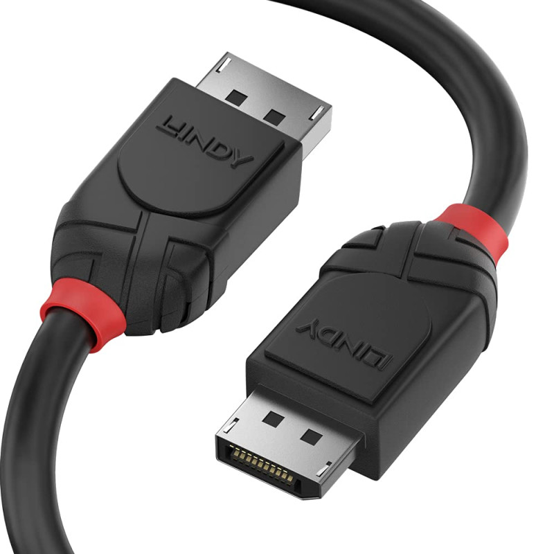LINDY 36491 Câble DisplayPort 1 M Noir