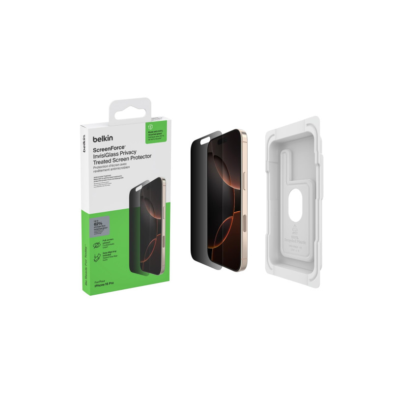 BELKIN InvisGlass pour iPhone 16 Pro BELKIN InvisGlass pour iPhone 16 Pro