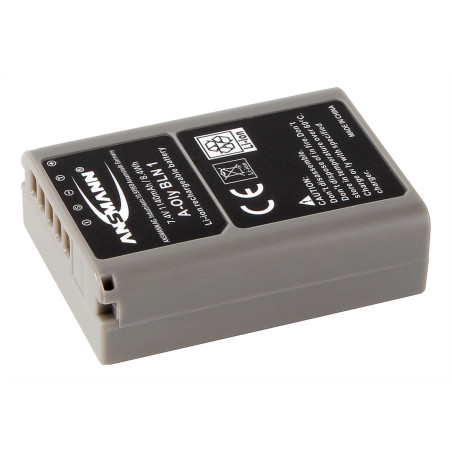 ANSMANN Batterie de Rechange pour Appareil Photo Olympus® (1 PCE) – Batterie Li-ION Rechargeable 7,4 V 1140 mAh – Batterie Appar