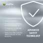 Varta Chargeur Plug pour Batteries Rechargeables AA/AAA 9 V Inclus Port USB/4 Batteries AA 2100 mAh 57687101441 Varta Chargeur Plug pour Batteries Rechargeables AA/AAA 9 V Inclus Port USB/4 Batteries AA 2100 mAh 57687101441