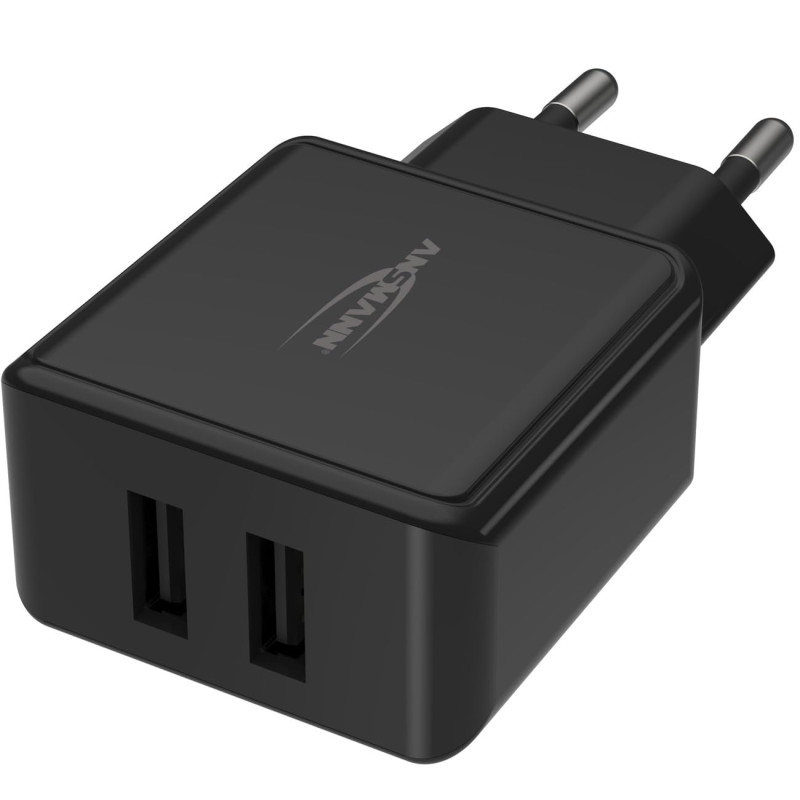 ANSMANN Chargeur USB HC212 pour Smartphone, Tablette, écouteurs, etc. (1 PCE) – Adaptateur Secteur avec contrôle de Charge Smart ANSMANN Chargeur USB HC212 pour Smartphone, Tablette, écouteurs, etc. (1 PCE) – Adaptateur Secteur avec contrôle de Charge Smart