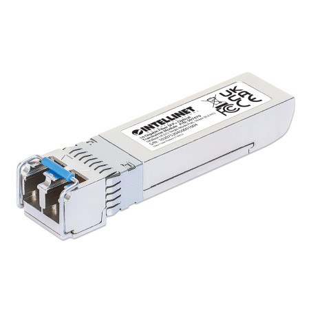 Intellinet Émetteur-récepteur à Fibre Optique 10GBase-LR SFP+ vers LC monomode Mini GBIC 10G - Compatible avec Cisco SFP-10G-LR